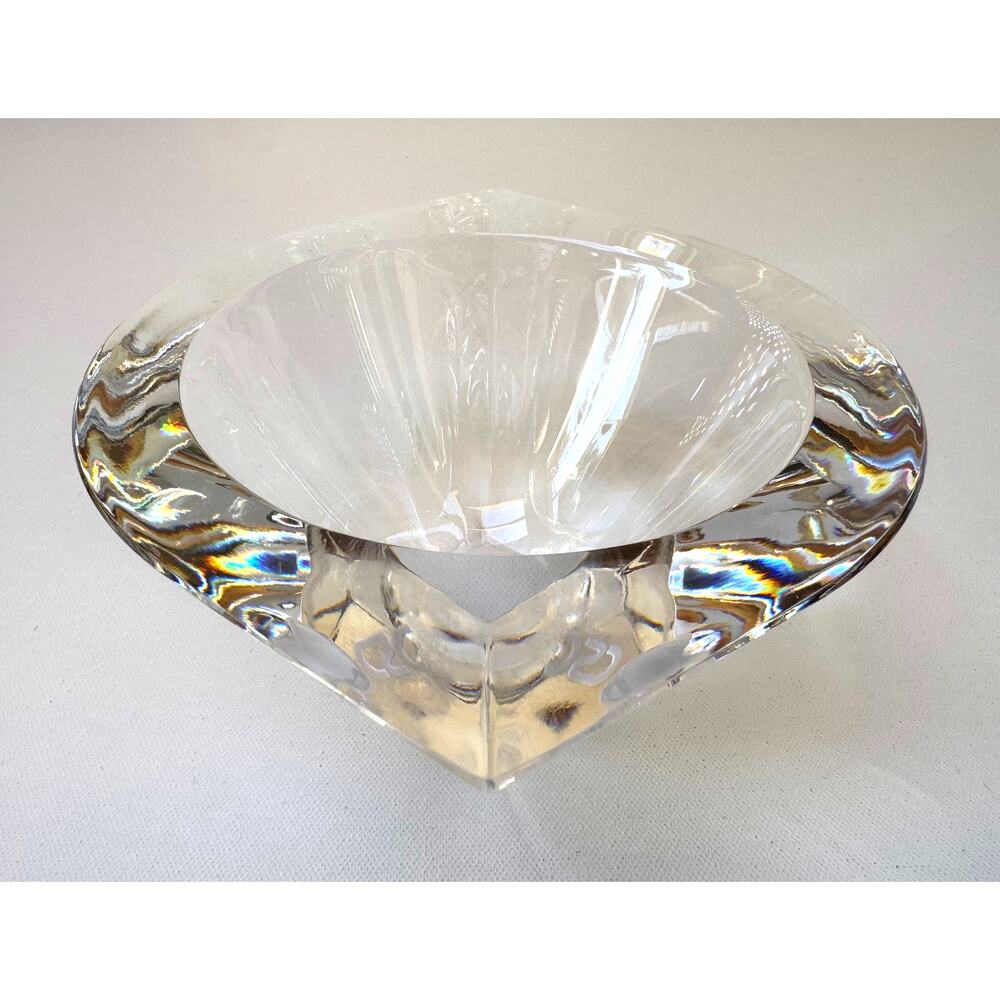 Orrefors Sweden Crystal Bowl By Jan Johansson JJ 4774-12